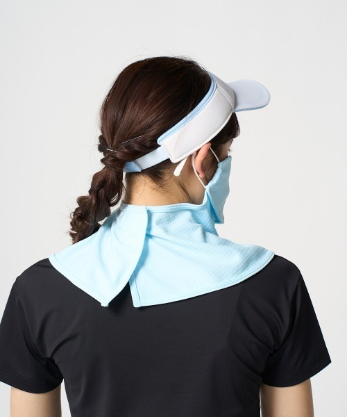 FILA GOLF(フィラゴルフ )の「【FILA GOLF:フィラゴルフ】レディースフェイスカバー フェイスマスク ゴルフ(マスク・レディース・ライトブルー・FREE)」の12枚目の写真