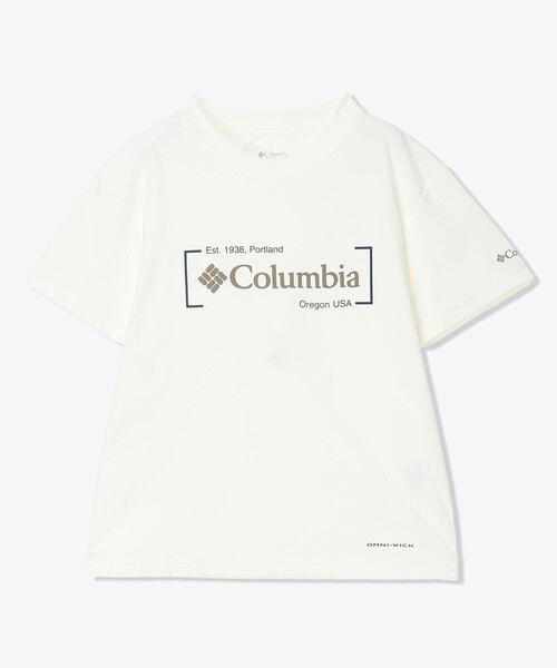Columbia（コロンビア）の「Columbia/ キッズアイテム/ ユースタイムトゥトレイルトレイルショートスリーブグラフィックTシャツ /コロンビア（Tシャツ/カットソー・キッズ・ホワイト/パープル/グリーン・S/XS/M/L）」の19枚目の写真
