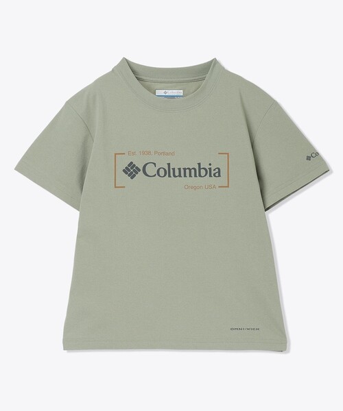 Columbia（コロンビア）の「Columbia/ キッズアイテム/ ユースタイムトゥトレイルトレイルショートスリーブグラフィックTシャツ /コロンビア（Tシャツ/カットソー・キッズ・ホワイト/パープル/グリーン・S/XS/M/L）」の4枚目の写真
