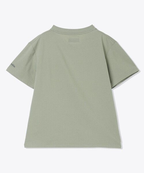 Columbia（コロンビア）の「Columbia/ キッズアイテム/ ユースタイムトゥトレイルトレイルショートスリーブグラフィックTシャツ /コロンビア（Tシャツ/カットソー・キッズ・ホワイト/パープル/グリーン・S/XS/M/L）」の5枚目の写真