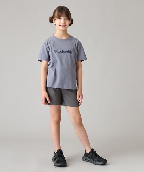 Columbia（コロンビア）の「Columbia/ キッズアイテム/ ユースタイムトゥトレイルトレイルショートスリーブグラフィックTシャツ /コロンビア（Tシャツ/カットソー・キッズ・ホワイト/パープル/グリーン・S/XS/M/L）」の6枚目の写真