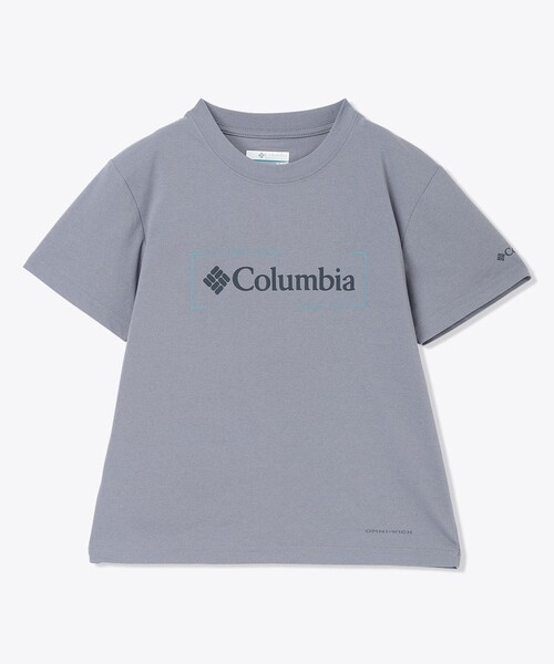 Columbia（コロンビア）の「Columbia/ キッズアイテム/ ユースタイムトゥトレイルトレイルショートスリーブグラフィックTシャツ /コロンビア（Tシャツ/カットソー・キッズ・ホワイト/パープル/グリーン・S/XS/M/L）」の7枚目の写真