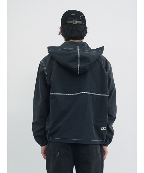 KIJUN MEN(キジュンメンズ)の「Navajo Hooded Jacket Black(ナイロンジャケット・メンズ・その他・MEDIUM/LARGE/X-LARGE)」の2枚目の写真