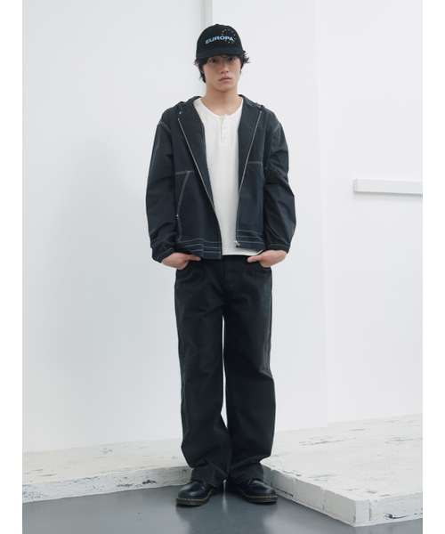 KIJUN MEN(キジュンメンズ)の「Navajo Hooded Jacket Black(ナイロンジャケット・メンズ・その他・MEDIUM/LARGE/X-LARGE)」の4枚目の写真