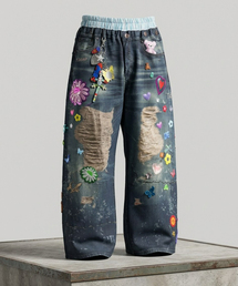 WISM（ウィズム）の「TOY DEVIL / トイデビル Transfer Print Sweat Pants Den（スウェットパンツ）」