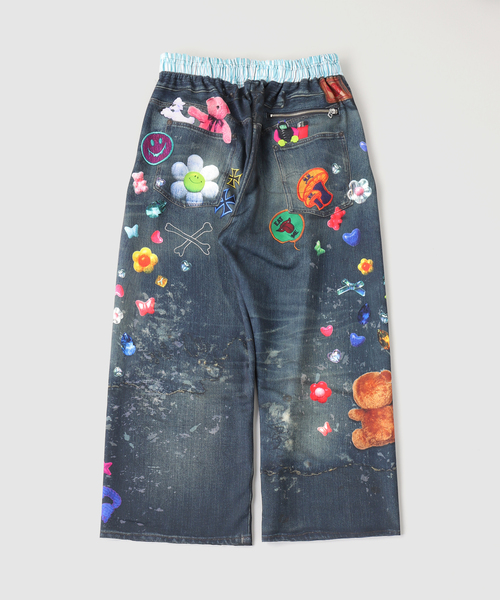 WISM（ウィズム）の「TOY DEVIL / トイデビル Transfer Print Sweat Pants Den（スウェットパンツ・メンズ・その他・2）」の7枚目の写真