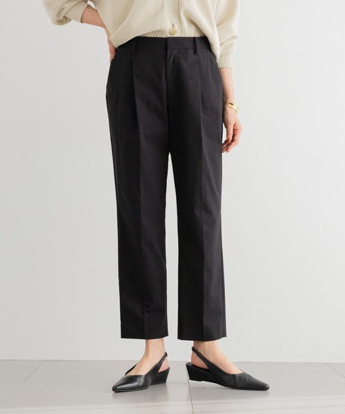 BARNYARDSTORM（バンヤードストーム）の「【『BABALOG』YouTubeご紹介アイテム】BARNYARDSTORM / リネンストレッチスリムパンツ【WEB限定サイズL】＜セットアップ対応＞（その他パンツ・レディース・ベージュ/ブラック・S/L/M）」の6枚目の写真