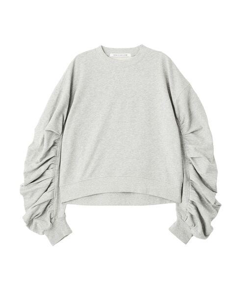 GARAGE OF GOOD CLOTHING（ガレージオブグッドクロージング）の「ミニ裏毛袖ギャザープルオーバー（Tシャツ/カットソー・レディース・グレー系その他/ライトグレー系1・FREE）」の11枚目の写真