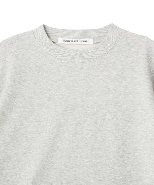 GARAGE OF GOOD CLOTHING（ガレージオブグッドクロージング）の「ミニ裏毛袖ギャザープルオーバー（Tシャツ/カットソー・レディース・グレー系その他/ライトグレー系1・FREE）」の13枚目の写真