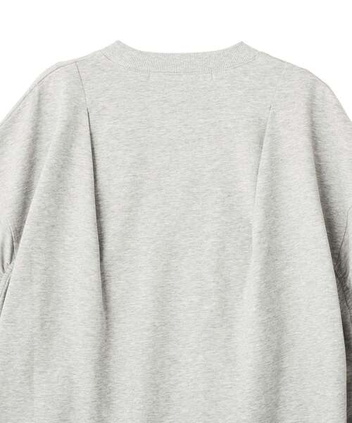GARAGE OF GOOD CLOTHING（ガレージオブグッドクロージング）の「ミニ裏毛袖ギャザープルオーバー（Tシャツ/カットソー・レディース・グレー系その他/ライトグレー系1・FREE）」の16枚目の写真