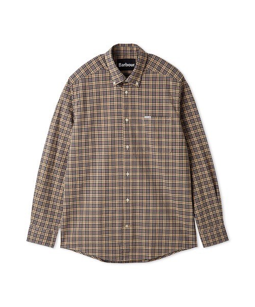 Barbour(バブアー)の「Lomond タータン チェック ボタンダウン シャツ(シャツ/ブラウス・メンズ・グリーン/ベージュ/ライトベージュ/ライトブルー・SMALL/MEDIUM/LARGE/X-LARGE)」の1枚目の写真