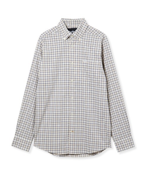 Barbour(バブアー)の「Lomond タータン チェック ボタンダウン シャツ(シャツ/ブラウス・メンズ・グリーン/ベージュ/ライトベージュ/ライトブルー・SMALL/MEDIUM/LARGE/X-LARGE)」の2枚目の写真