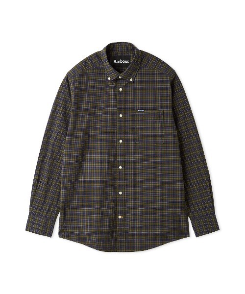 Barbour(バブアー)の「Lomond タータン チェック ボタンダウン シャツ(シャツ/ブラウス・メンズ・グリーン/ベージュ/ライトベージュ/ライトブルー・SMALL/MEDIUM/LARGE/X-LARGE)」の3枚目の写真