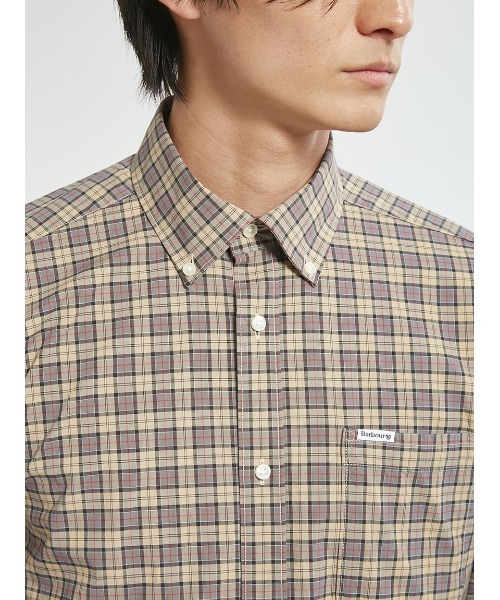 Barbour(バブアー)の「Lomond タータン チェック ボタンダウン シャツ(シャツ/ブラウス・メンズ・グリーン/ベージュ/ライトベージュ/ライトブルー・SMALL/MEDIUM/LARGE/X-LARGE)」の10枚目の写真