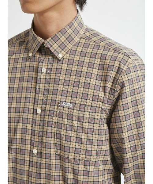 Barbour(バブアー)の「Lomond タータン チェック ボタンダウン シャツ(シャツ/ブラウス・メンズ・グリーン/ベージュ/ライトベージュ/ライトブルー・SMALL/MEDIUM/LARGE/X-LARGE)」の11枚目の写真