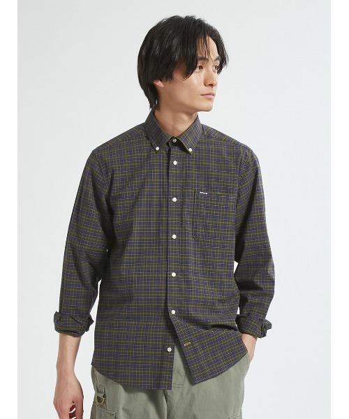 Barbour(バブアー)の「Lomond タータン チェック ボタンダウン シャツ(シャツ/ブラウス・メンズ・グリーン/ベージュ/ライトベージュ/ライトブルー・SMALL/MEDIUM/LARGE/X-LARGE)」の16枚目の写真