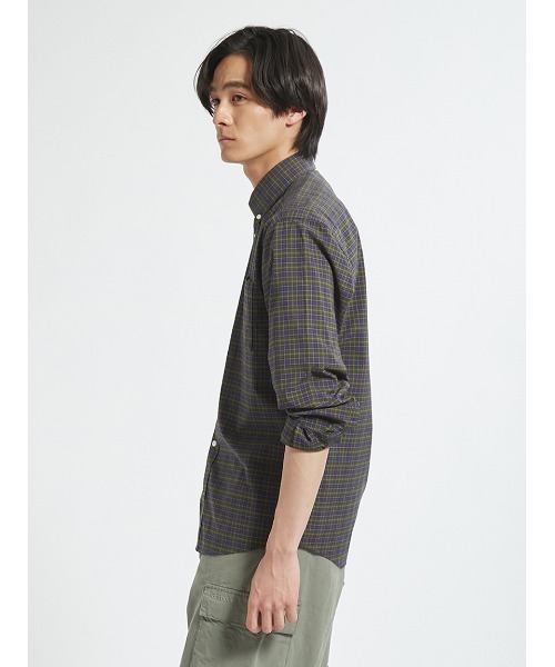 Barbour(バブアー)の「Lomond タータン チェック ボタンダウン シャツ(シャツ/ブラウス・メンズ・グリーン/ベージュ/ライトベージュ/ライトブルー・SMALL/MEDIUM/LARGE/X-LARGE)」の17枚目の写真