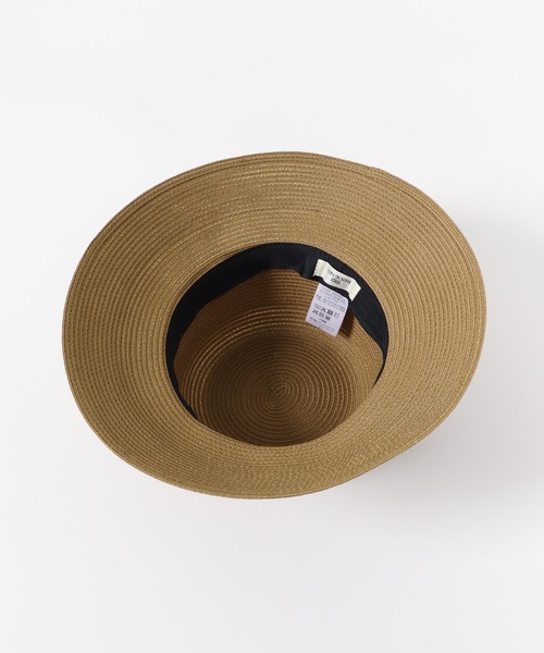 RODE SKO（ロデスコ）の「洗えるたためるリボンハット（ハット・レディース・モカ/ナチュラル・FREE）」の6枚目の写真