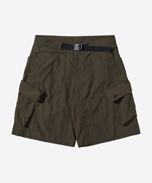 KALAPATTHAR（カラパタール）の「Nylon Taslan Belted Cargo Shorts - Khaki（その他パンツ・メンズ・その他・MEDIUM/LARGE/X-LARGE）」の5枚目の写真