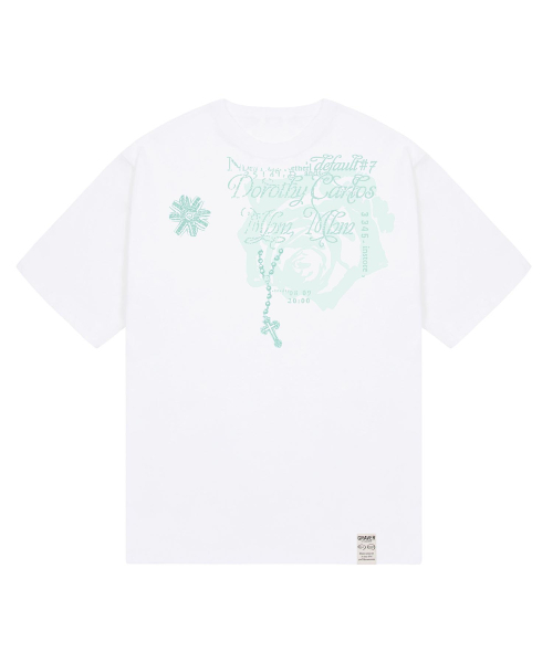 GRAVER（グレーバー）の「[ユニセックス]DOROTHY 半袖Tシャツ_3カラー（Tシャツ/カットソー・レディース・ブラック/ネイビー/ホワイト・SMALL/MEDIUM/LARGE）」の11枚目の写真