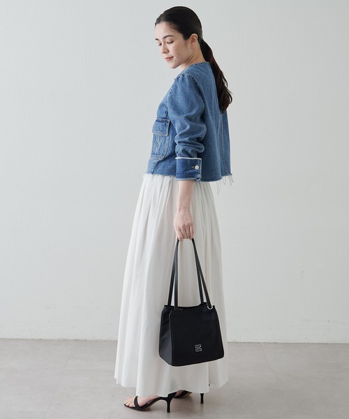 IACUCCI(イアクッチ)の「アーゴ ミニトート NYLON/CERVO(トートバッグ・レディース・ブラック・FREE)」の5枚目の写真