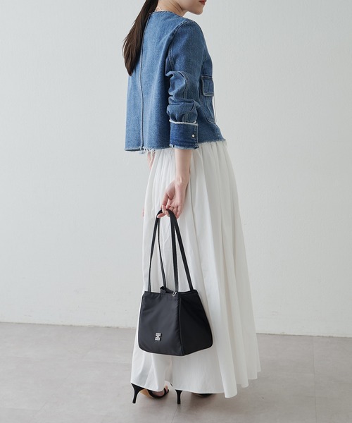 IACUCCI(イアクッチ)の「アーゴ ミニトート NYLON/CERVO(トートバッグ・レディース・ブラック・FREE)」の6枚目の写真