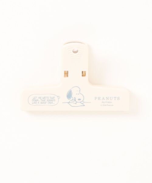 PEANUTS（ピーナッツ）の「PEANUTS/ピーナッツ　おとなのひといきシリーズ　クリップ（その他・レディース・ブラック/アイボリー・ONE SIZE）」の2枚目の写真