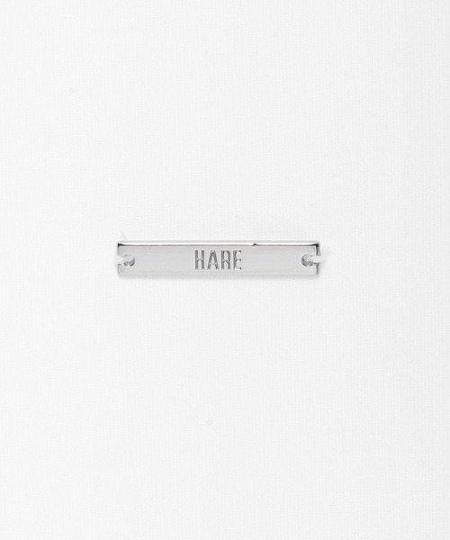 HARE（ハレ）の「アシメムジTシャツ(HARE)（Tシャツ/カットソー・レディース・ホワイト/ブラック/ブルー・FREE）」の21枚目の写真