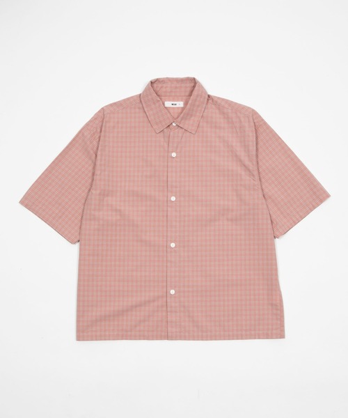 WEGO(ウィゴー)の「WEGO/【26年春夏新作】ミニチェックシャツ(シャツ/ブラウス・メンズ・ピンク/ブラック系その他2・MEDIUM/LARGE)」の21枚目の写真