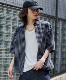 WEGO/ミニチェックシャツ