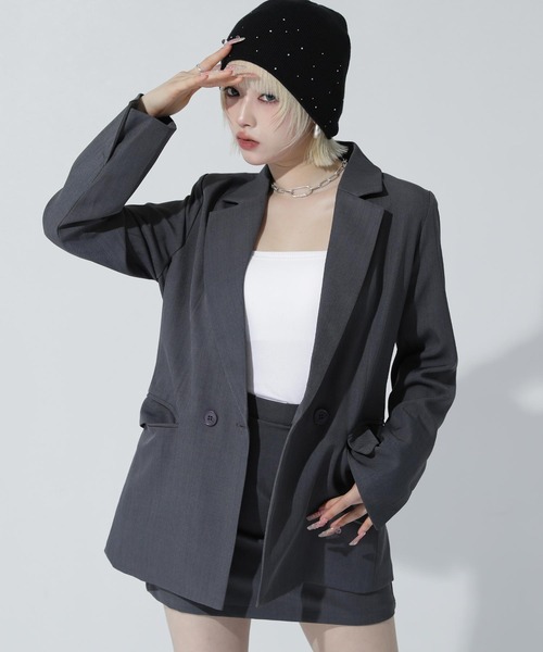 ANAP(アナップ)の「ミニスカート 【セットアップ対応】(スカート・レディース・グレー/ブラック/ホワイト/ピンク・S/M)」の21枚目の写真