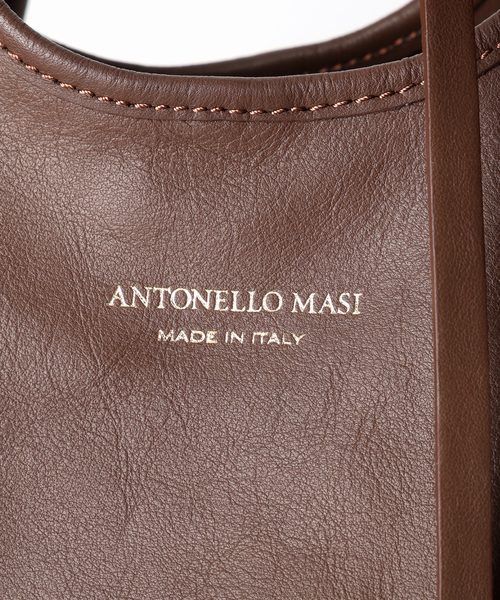 SLOBE IENA(スローブイエナ)の「《WEB限定/追加7》ANTONELLO MASI SLOBE別注 レザートートバッグ(トートバッグ・レディース・ブラック・FREE)」の22枚目の写真