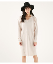 MOUSSY | Plain Vneck OPK(ワンピース)