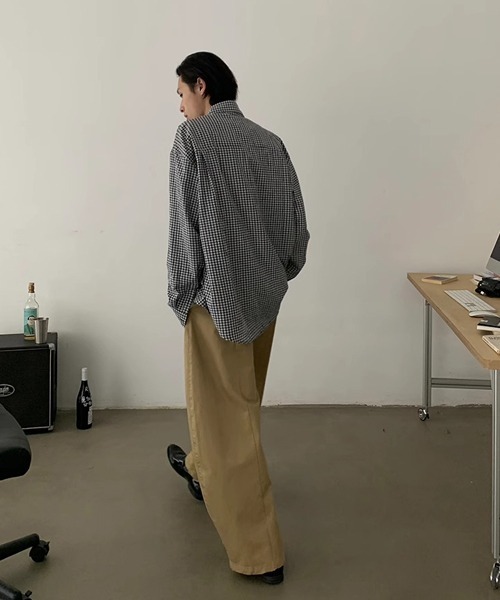 Ressaca（レサーカ）の「ワイドシルエットフロントボタンタックパンツ（その他パンツ・レディース・ブラック/ベージュ・L/XL/M）」の15枚目の写真