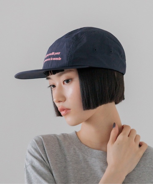 LOWRYS FARM(ローリーズファーム)の「カラーロゴジェットCAP 675907(キャップ・レディース・ネイビー/ブラウン/オフホワイト・FREE)」の22枚目の写真