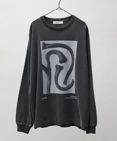 アーティストロングスリーブTシャツ（Karl Blossfeldt／Cucurbita）
