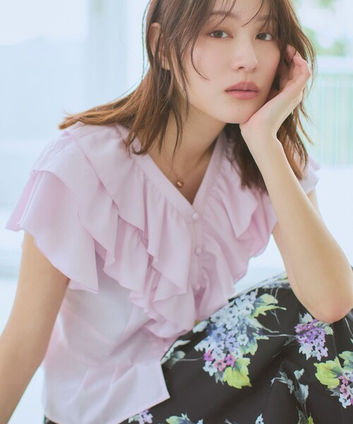 TOCCA(トッカ)の「HYDRANGEA PRISM スカート(スカート・レディース・アイボリー系5/ブラック系5・0/4)」の20枚目の写真