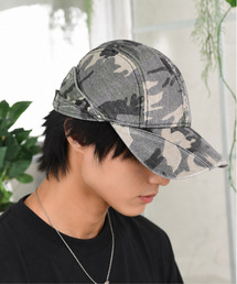 FVLMEN（フルメン）の「【neos】迷彩柄 イヤーフラップ ワークキャップ メンズ レディース ユニセックス カモフラ ミリタリー キャップ 韓国ストリート Y2K（キャップ）」
