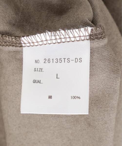 DANKE SCHON（ダンケシェーン）の「DankeSchon/ダンケシェーン/SPRAY BURN S/S TEE CROSS（Tシャツ/カットソー・メンズ・グレー・L/M）」の9枚目の写真
