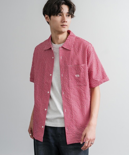 THE NORTH FACE ザ・ノースフェイス M'S TRAVELER CHECK S/S SHIRTS