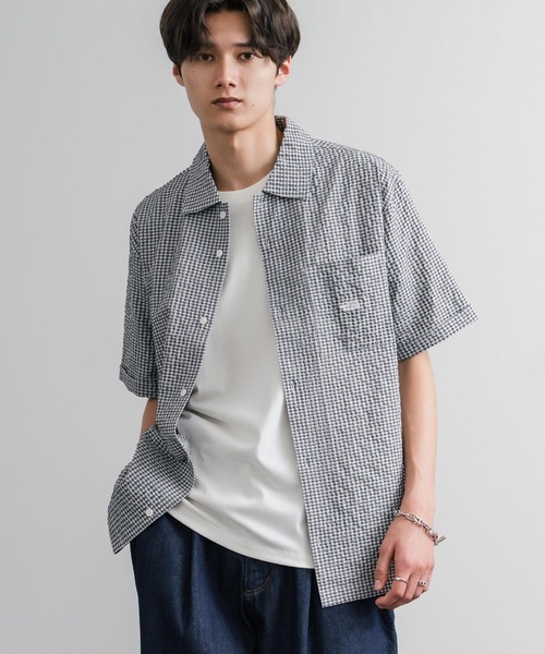 THE NORTH FACE ザ・ノースフェイス M'S TRAVELER CHECK S/S SHIRTS