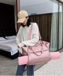 ヨガバッグ 乾湿分離 ボストンバッグ pmysportbag15