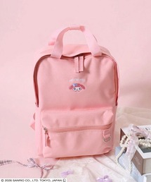 sanrio（サンリオ）の「Sanrio（サンリオ）キャラクターワンポイント刺繍スクエアリュックサック/レディース 通学 推し活バッグ（バックパック/リュック）」