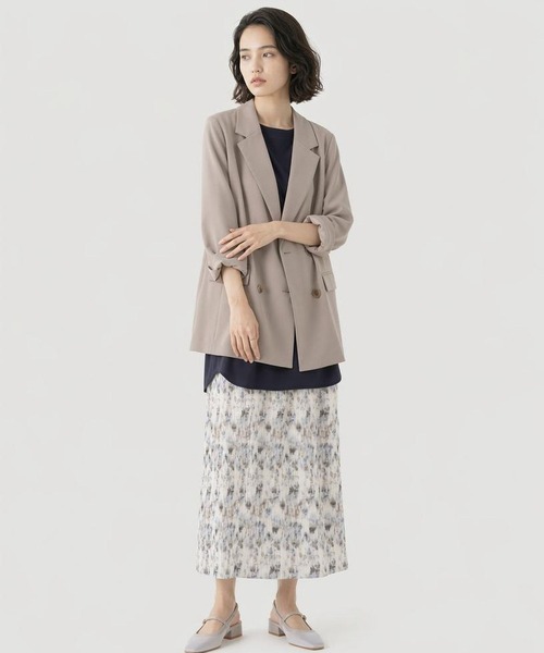 GLOBAL WORK(グローバルワーク)の「ジョーゼットプルオーバー半袖/658165(Tシャツ/カットソー・レディース・オフホワイト/ネイビー/ブラック・MEDIUM/LARGE)」の15枚目の写真