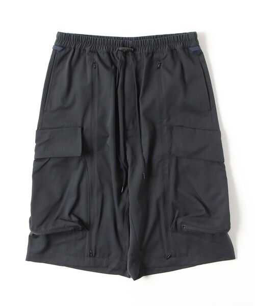 POLIQUANT(ポリクアント)の「【POLIQUANT/ポリクアント】THE DEFORMEDCARGO POCKETS S/L JUNGLE PANTS(その他パンツ・メンズ・ブラック・1)」の1枚目の写真