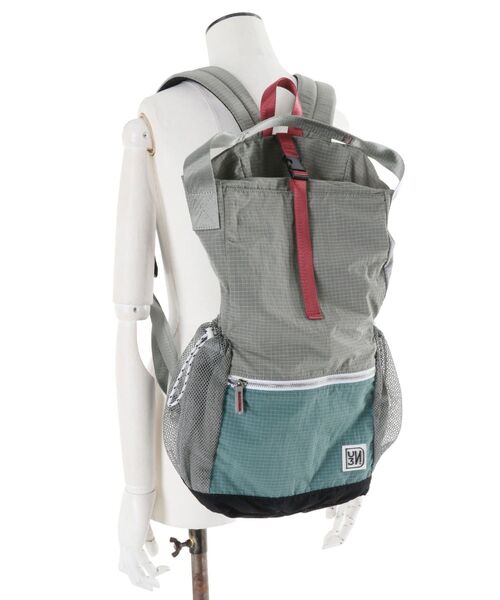 UN3D.(アンスリード)の「POCKETABLE 2WAY BACKPACK / ポケッタブル2ウェイバックパック(バックパック/リュック・レディース・その他1/ブラック・FREE)」の16枚目の写真