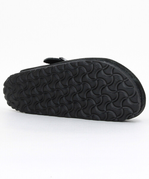 FREAK'S STORE（フリークスストア）の「BIRKENSTOCK/ビルケンシュトック Boston LEVE narrow[36～38サイズ展開]/ボストンスエードレザーシューズ/ナローフィット（サンダル・レディース・ブラック/ベージュ・38/36/37）」の9枚目の写真