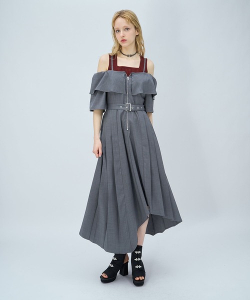 HARE(ハレ)の「2WAYオフショルイレヘムワンピース(HARE)(ワンピース・レディース・ピンク/ブラック/グレー/ブラック系その他・FREE)」の18枚目の写真