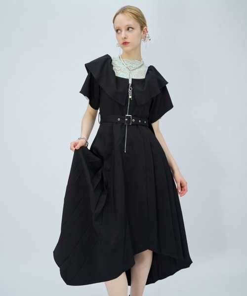 HARE(ハレ)の「2WAYオフショルイレヘムワンピース(HARE)(ワンピース・レディース・ピンク/ブラック/グレー/ブラック系その他・FREE)」の13枚目の写真