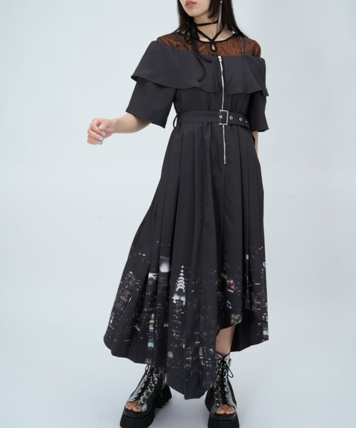 HARE(ハレ)の「2WAYオフショルイレヘムワンピース(HARE)(ワンピース・レディース・ピンク/ブラック/グレー/ブラック系その他・FREE)」の15枚目の写真